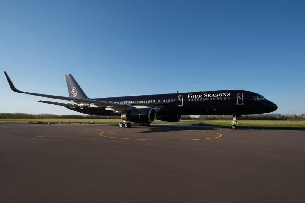 Le Four Season Private Jet , un boing 757 réaménagé