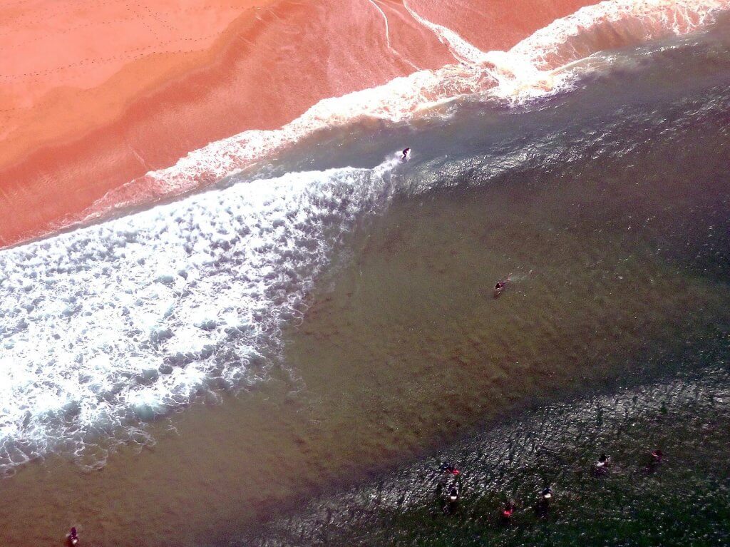 Peniche, le sport de surf de Lisbonne
