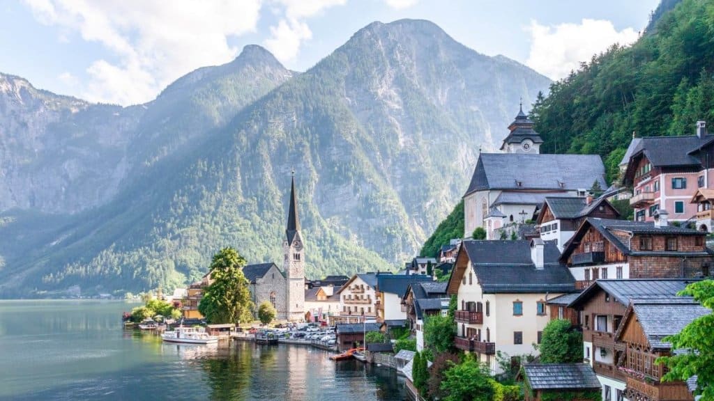 Hallstatt Autriche, une village médiéval pittoresque