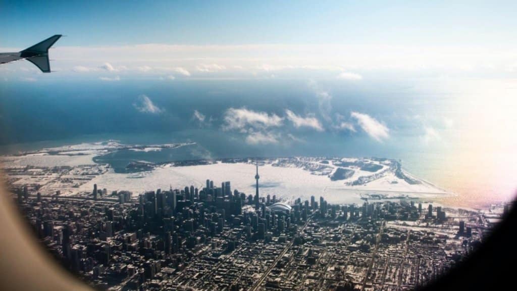 Toronto vue du ciel